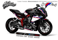 สติ๊กเกอร์แต่งลาย รถ HONDA CBR 650F ลาย HP4