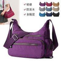 [COD] bag 2022 summer new Messenger womens lightweight one-shoulder casual ladies dumpling multi-pocket