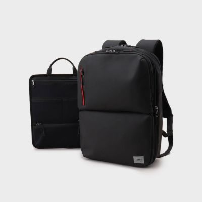 TAKEO KIKUCHI กระเป๋าเป้ BLACK WATER-REPELLENT BPS BACKPACK