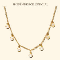 Shependence สร้อยโชคเกอร์คริสตัลชาร์ม (Crystal Charm Choker)