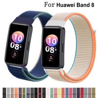 Gelang loop nilon olahraga untuk jam tangan pintar Huawei band 8/7 Aksesori tali sabuk pengganti gelang Huawei band 8 correa