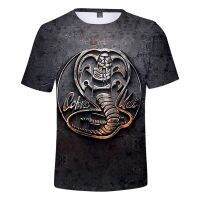 2023 New TV Series Cobra Kai 3D Print T-Shirt Men Women Style Fashion Casual Popular Short Sleeve Streetwear Oversized Tops Tees