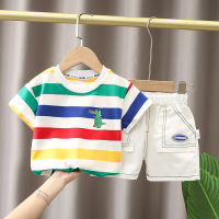 IENENS 2PC Kids Baby Boys Clothes Clothing Sets Infant Boy Tee Shirt + Pants Outfits Suits Infant Toddler Boy Child Bow Tie Outfit Tracksuits 1 2 3 4 Years