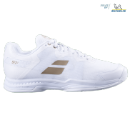 Babolat Giày Tennis SFX3 ALL COURT WIMBLEDON MEN Màu trắng-vàng đồng 1070