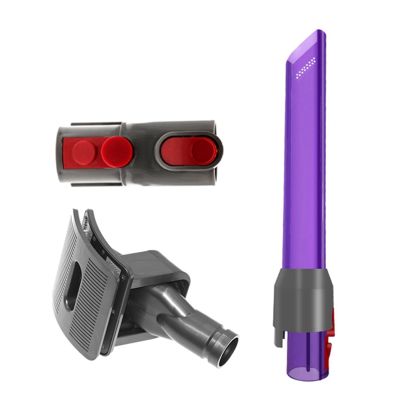 Pet Brush Adapter Kit for Dyson V7 V8 V10 V11 Cordless Vacuum Cleaner Parts LED Crevice Cleaning Tool