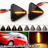 ▧ 2x Dynamic LED Fender Light Side Marker For Mitsubishi Colt CZC CZ3 Z23 Z24 Z25 Z33 Z34 Z3 car styling 2004-2012