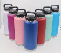 【CW】 36oz Bottle Wide Mouth Insulated Wall 18/8 Coated bottle sport