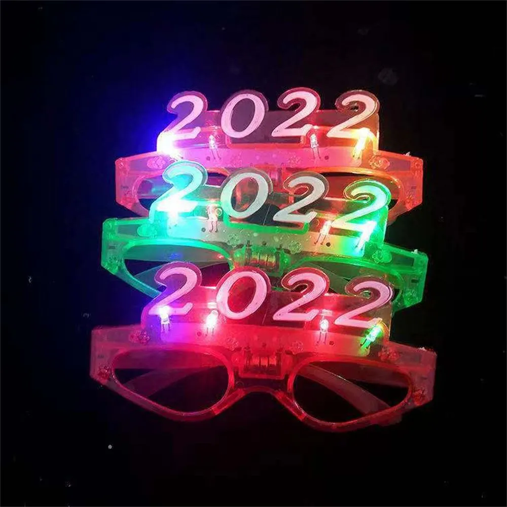 Christmas Gift Luminous Party Bar Flashing 2022 Led Glasses Glow Headband Neon Party New Year Toy | Lazada Ph