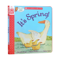 Milu It S Spring หนังสือเรียนปกแข็งหนังสือภาษาอังกฤษต้นฉบับ