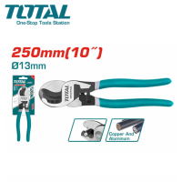 TOTAL คีมตัดสายเคเบิ้ล ขนาด 10 นิ้ว รุ่นงานหนัก รุ่น THT115102 ( Heavy Duty Cable Cutter )