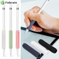 FEBRAIN ห่อเคสโทรศัพท์กันกระแทกกันฝุ่นกันกระแทกฝาครอบ Stylus iPad ซิลิโคน3ชิ้นที่วางปากกาแบบสัมผัส