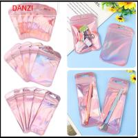 00DANZI00 50pcs/bag ข้น สีรุ้ง แสดงเครื่องประดับ ผนึก กระเป๋าซิป ถุงปิดผนึกด้วยตนเอง ถุงบรรจุภัณฑ์ ถุง OPP