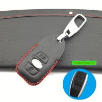 lujie 2018 Special offer genuine leather car cover case style key chain ring For Subaru BRZ XV Forester Legacy Outback car keys shell