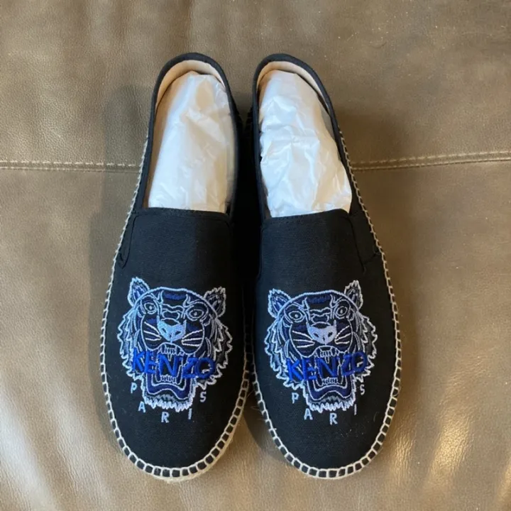 New! Kenzo Espadrilles Shoes Size40 Lazada.co.th