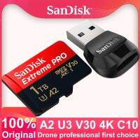 [HOT TALQQQWWEGE 583]SanDisk ไมโครการ์ด SD SDXC UHS-I เอ็กซ์ตรีมโปรแฟลช128GB การ์ด400GB 256GB 64GB U3 V30อะแดปเตอร์เมมโมรี่การ์ดบัตร TF สำหรับกล้อง DJI