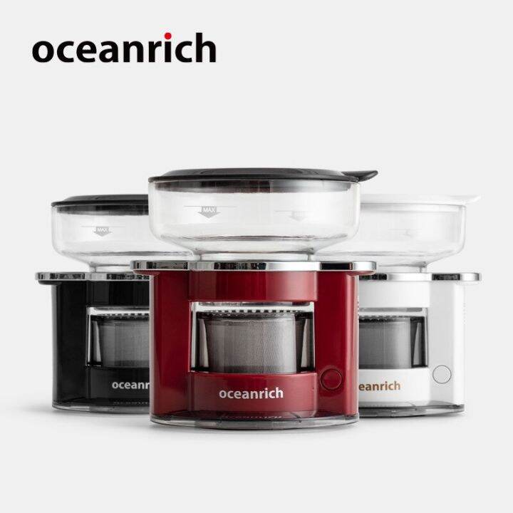 ใหม่-oceanrich-s2อัตโนมัติหยดเครื่องชงกาแฟบ้านมือชงสกัดถ้วยใช้งานง่ายสแตนเลสหม้อกาแฟเครื่อง