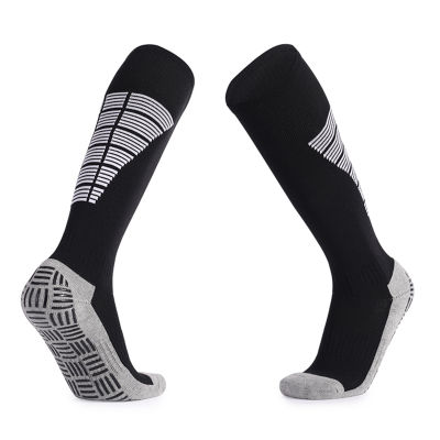 Anti Slip Sport เข่าสูงถุงเท้าถุงเท้ากีฬาสำหรับบุรุษและสตรีวิ่งการฝึกอบรม Football