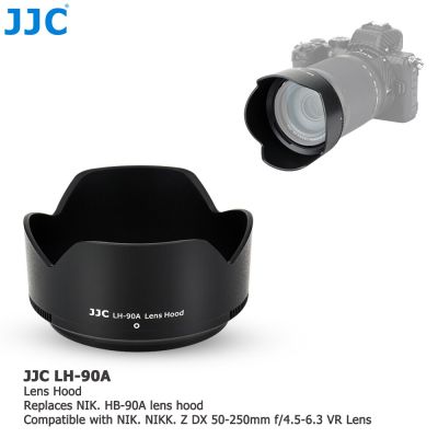 JJC ฮู้ด HB-90 HB-90A ใช้ได้กับเลนส์ Nikon Nikkor Z DX 50-250มม. F4.5-6.3 VR และ Nikkor Z 50มม. F1.8 S สำหรับ Z50 Z5 Z6 Z7