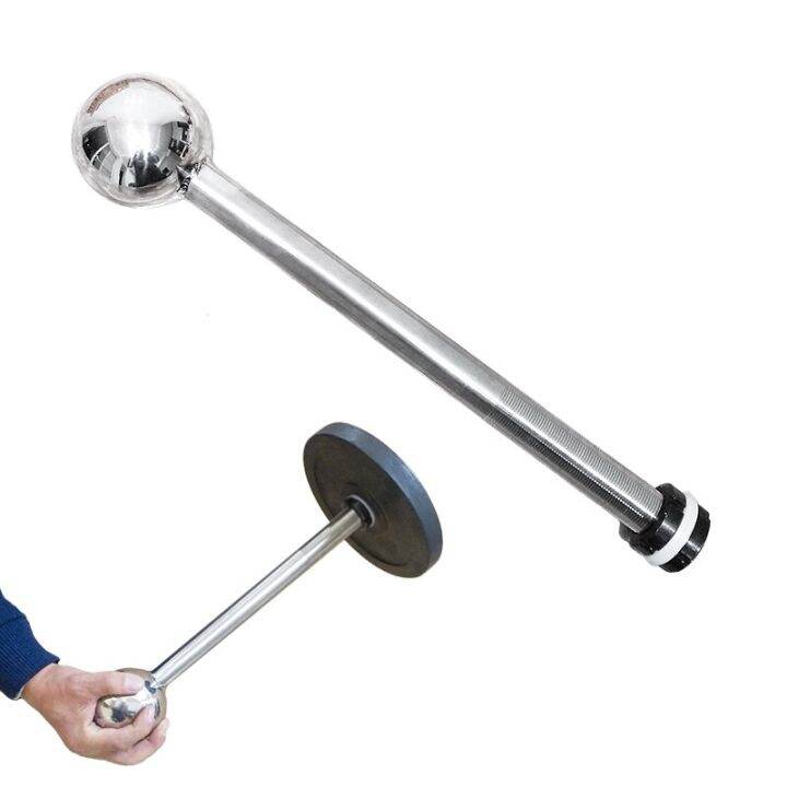 Professional Arm Wrestling Handle With Barbells Weight Plate Clip Lock