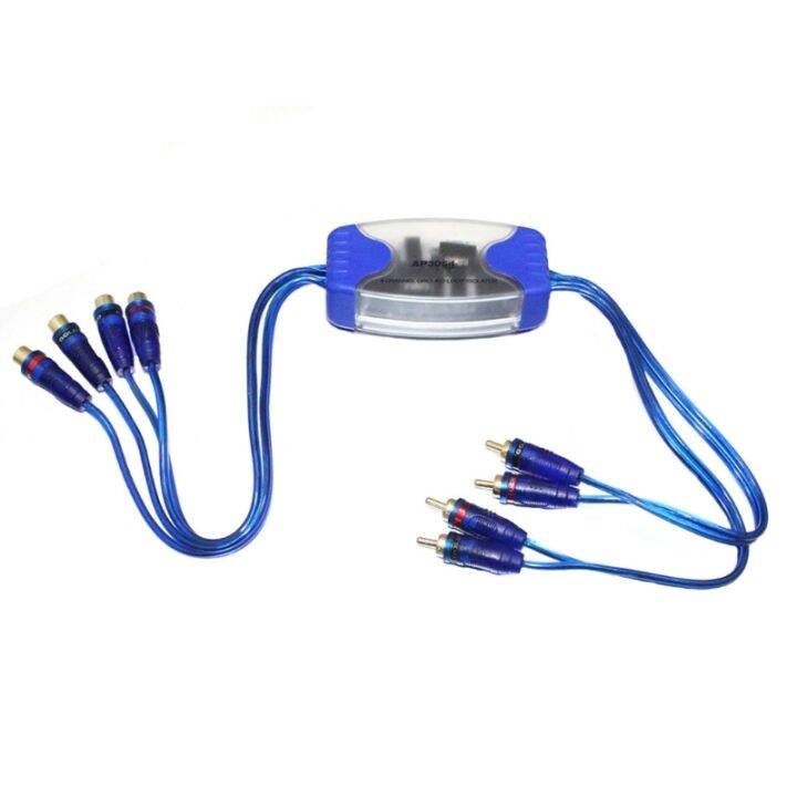 【ES Auto Parts Shop】 12V Noise Sound Eliminator 4 RCA Ground Loop