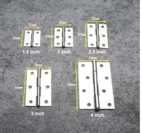 【YP】 1Pcs Flat Hinge Cabinet Doors 1/1.5 /2/2.5/3/4inch Windows