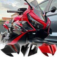 ฝาครอบสำหรับฮอนด้า CBR650R อุปกรณ์เสริมมอเตอร์ปีกเล็กๆสปอยเลอร์ปีกข้างป้องกัน650R 2019 2020 2021 2022คาร์บอน2023