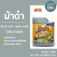 ม้าดำ (แมกนีเซียม 0.2% + เหล็ก 0.02%) 5 ลิตร