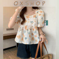 QXshop สินค้าแนะนำ? เสื้อแฟชั่น เสื้อผู้หญิง แขนตุ๊กตา สุดน่ารักมุ้งมิ้ง ใส่ได้ทุกโอกาสทุกเทศกาลเหมาะกับสาวๆ รีบมาหาัดได้เลย?