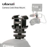 Ulanzi Triple 3 Cold Shoe Mount On Camera Shoe Mount Support BY-MM1 Microphone Video LED Light for DSLR Nikon Canon