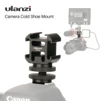 Ulanzi Triple 3รองเท้าเย็นเมาบนกล้องรองเท้าเมาสนับสนุน BY-MM1ไมโครโฟนวิดีโอไฟ LED สำหรับ DSLR Nikon Canon กล้อง