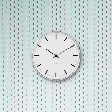Arne Jacobsen Clocks Roman Wall Clock Ø21cm - Wall clocks 
