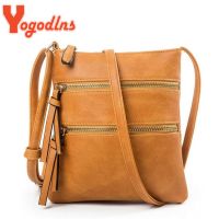 【CC】 Yogodlns New Color Shoulder Zippers Messenger Small Purse Crossbody