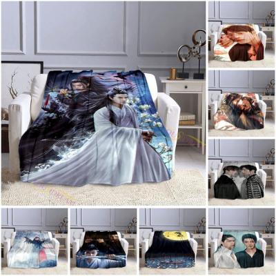 （in stock）Untrained Little Zhan Wang Yibo series Flannel pattern blankets, sofa cushions, bedspreads, nap leisure blankets, Duvet floor mats（Can send pictures for customization）