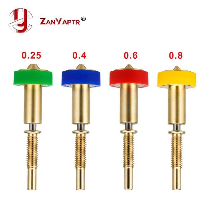 หัวฉีด-e3d-โคลน4ชิ้นแบบครบวงจร0-25-0-4-0-6-0-8มม-ฮีทเบรคทองเหลืองไทเทเนียมสำหรับอัดรีด-e3d-ฮอตเอนด์