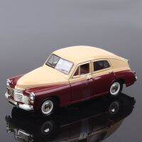 Gaz-M20กอร์กี้ M20สำหรับสะสมลายมือชื่อถนนขนาด1/24ของเล่นขนาดเล็กรถโมเดล Diecast วอลก้าวินเทจ