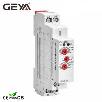 Gratis Ongkir GEYA รีเลย์จอมอนิเตอร์ GRV8-02 DC 12V 24V 48V 110V 220V 240V