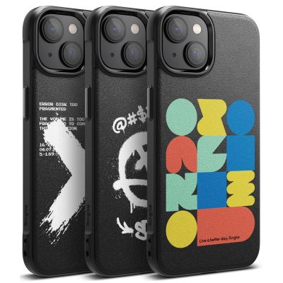 ~ Ringke Onyx Design เคสโทรศัพท์มือถือ ป้องกัน ยืดหยุ่น ทนทาน สำหรับ iPhone 14 Plus 14 Onyx Design