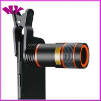 For Smartphone 8X Mobile Phone Camera  Lens Telephoto Lens External Telescop with Clip With Universal Clip Universal Smartphone Lenses