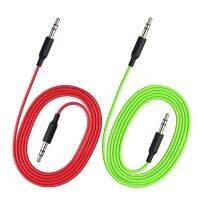 1M 3.5mm Male Audio Cable 3 Pole Soft TPE 2mm Diameter For Mobile MP3 DVD Playe Amplifier Car Aux