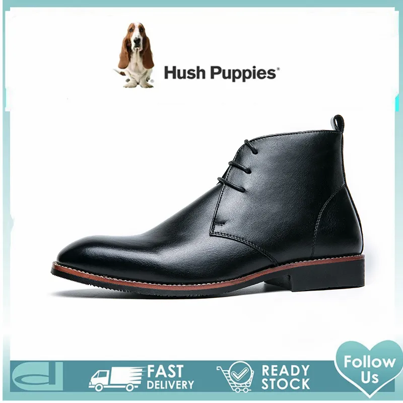 Hush puppies high 2025 ankle shoes