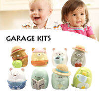 8Pcs Sumikk Gurashi Mini Animal Ornaments with Vivid Color Appearance Great Gift for Any Dinosaur Enthusiast