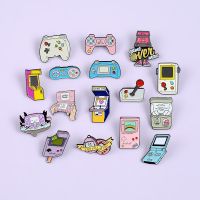 【HOT】✹ 90s Jewelry Arcade Game Enamel Pin Collections Cartoon Brooches Denim Collar Badge Lapel Friend Wholesale