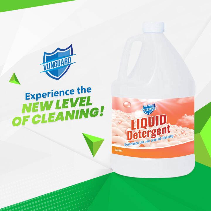 VUNGUARD LIQUID DETERGENT 1 GALLON Lazada PH
