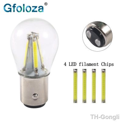 【hot】✓  Gfoloza 1Pcs 1157  BAY15D P21/5W Filament Bulbs Car Brake Lights Automobile Parking Lamp 6000K 12V