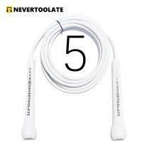 NEVERTOOLATE TPU PVC 10.5FT 3.2m x 5mm PVC speed double under skip rope jump tricks fitness crossfit CROSSFIT LONG