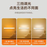 Intelligent human body induction small night light led wall lamp home charging type automatic acoustic optical corridor corridors ❤