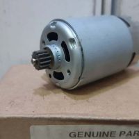 Makita service part no.629819-4 DC motor 12V for model. 6280D/6281D อะไหล่มอเตอร์สว่านไร้สาย พร้อมเฟืองขับ 12 โวลล์ รุ่น 62800/62810 ยี่ห้อ มากีต้า ใช้ประกอบงานซ่อมอะไหลแท้