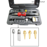 ⚙️[xinxiang] 5pcs HS-1115K butane Gas soldering Iron Kit ชุดอุปกรณ์เชื่อม Torch PEN TOOL