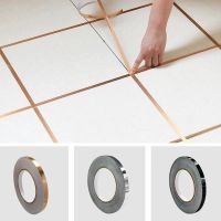 【LZ】 50M Self Adhesive Floor Tile Stickers Waterproof Wall Gap Sealing Tape Strip Floor Tile Beauty Seam Sticker Wall Decoration