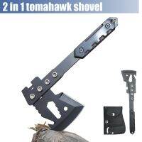 Tactical 2 in 1 Tomahawk Shovel Multifunctional Axe Portable Folding Axe Mercenarys Engineer Survival Axes Outdoor Camping